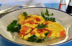Healthy Omelette  with Vegetables